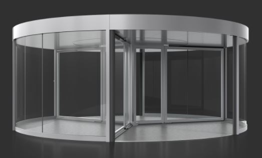 High Capacity Revolving Door Pic