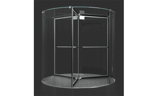 High Capacity Revolving Door